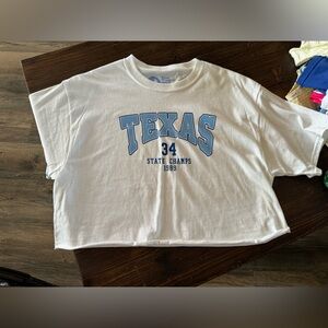 Women’s white crop